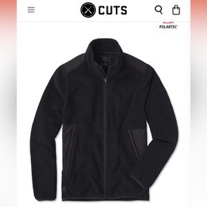 Cuts Polartec® Sherpa Full Zip sweater